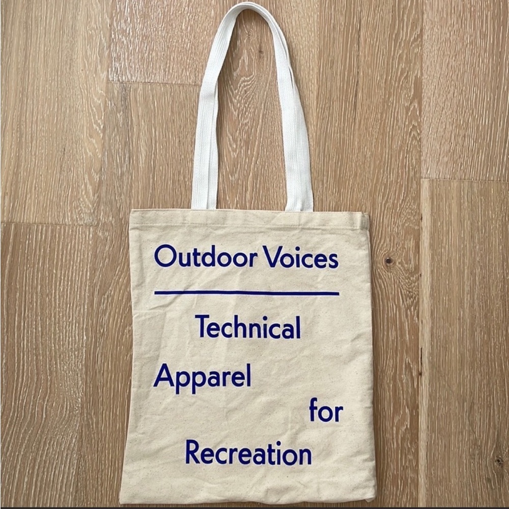 New Outdoor Voices Signature Tote
